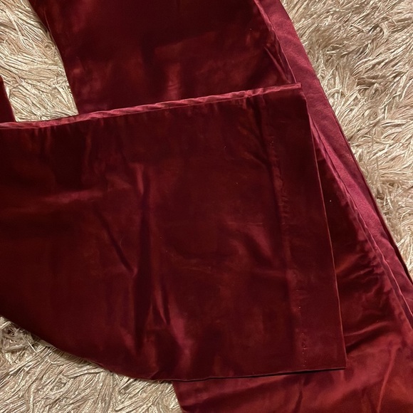 Tory Burch Velour Flare Pants - Picture 4 of 12